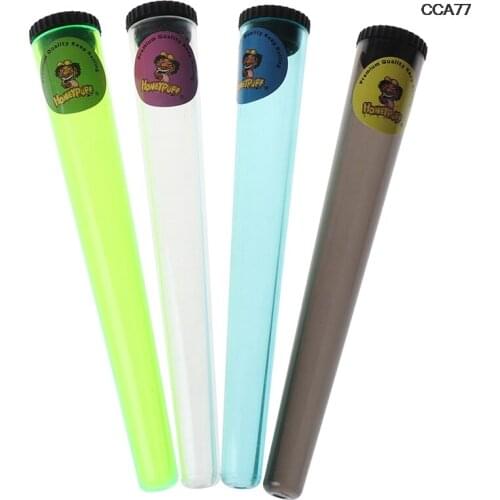 King Size Plastic Smoking Stash Doob Tube Joint Cone Holder Tubes Pre-Roll