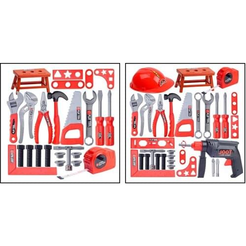 Childrens Toolbox Set Baby Simulation Repair Tool Drill Screwdriver Repair Kit Play House Toy Boy and Girl Puzzle Toy Set