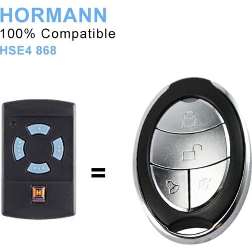 HORMANN 868 Remote Control Duplicator HORMANN HSM4 868 HORMANN HSE2 868 Clone For Garage Gate Door 868MHz