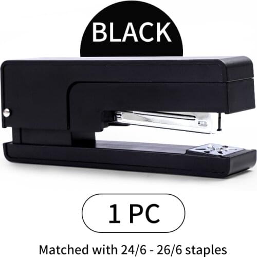 M&G 360 Degree Rotary Stapler Desktop Stapler with Staples Sharp Chisel for Office and school Stationery accessories
