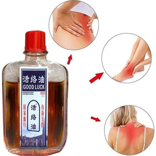 Massage Oil Safflower Shujin Active Traumatic Injury Hand Hurt Muscle Ankle Hips Legs Strain Sprain Potion Essential Pain Oil