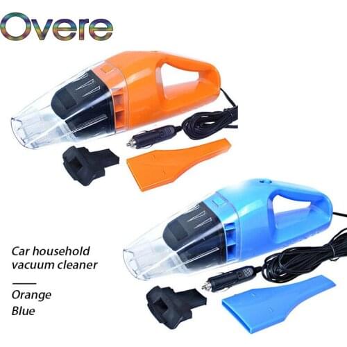 Overe 1PC Car Handheld Vacuum Cleaner Wet & Dry Dual For Mercedes W205 W203 Volvo XC90 S60 XC60 V40 Alfa Romeo 159 156