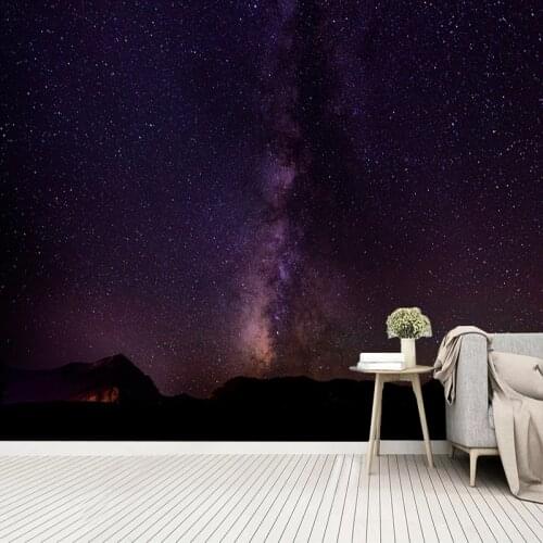 Custom Mural Wallpaper Modern 3D Abstract Starry Sky Romantic Fresco Living Room Bedroom Home Decor Wall Papers Papel De Parede