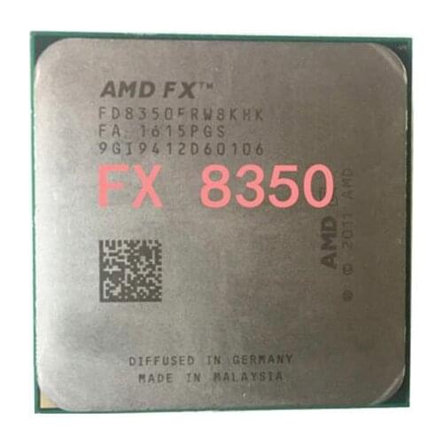 AMD FX-8350 fx 8350 125W AM3+ Eight Core 4.0GHz Desktop CPU FX 8350 can work in stock