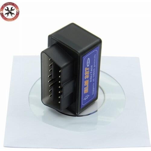 2021 New Arrvial V2.1 SUPER MINI ELM327 Bluetooth Black OBD2 Car Code Scanner Smart Diagnostic Interface Scan Tool