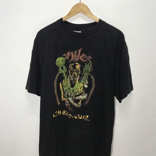 Super Rare!!! Vintage 90s T shirt Nile Band American Death Metal Tour Ramses Bringer Of War Size XL