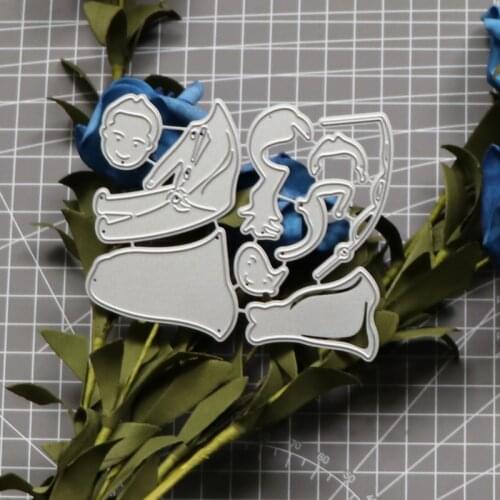Wedding Groom Bride Lovers Metal Cutting Dies DIY Scrapbooking Paper Stencil Card Decorative Craft Embossing Die Cuts