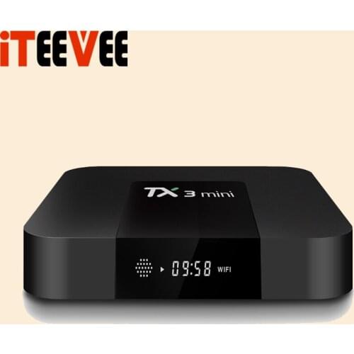 2PCS TX3 Mini S905W 2.4GHz WiFi Android 8.1 Mali-450 Smart TV Box 2GB RAM 16GB