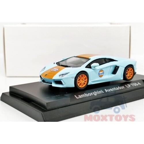 1:64 Lambo Aventador LP700-4 Gulf Diecast Model Car