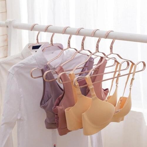 10Pcs/Set More Thicken Clothes Hanger Drying Rack Anti-slid Aluminium Alloy Anti-rust Clothes Hanger Rack Wardrobe Organizer