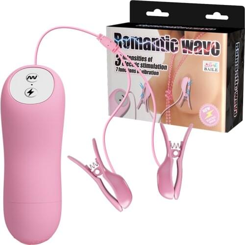 7 Vibration Nipple Vibrator Plus 3 Speeds Electro Sex Nipple Clamp, Wibrator Sex Toys For Woman Clitoris Eroticos Sex Shop
