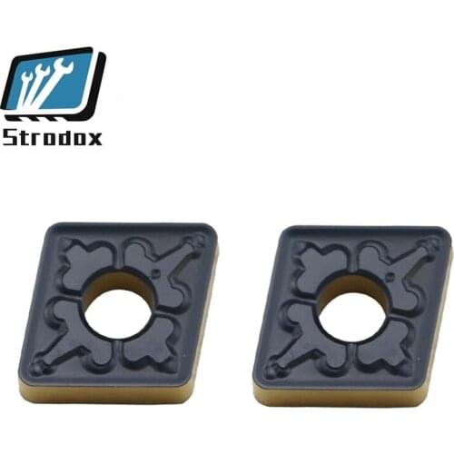 10pcs/lot CNMG120404 CNMG120408 CNMG120412 TM SBO9125 Diamond CNC machine insert tools blade turning cutter Blade Two coating