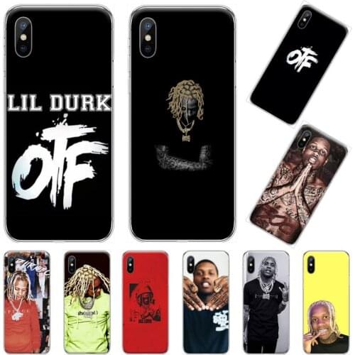 Famous american rapper lil durk singer Phone Case for iPhone 11 12 pro XS MAX 8 7 6 6S Plus X 5S SE 2020 XR