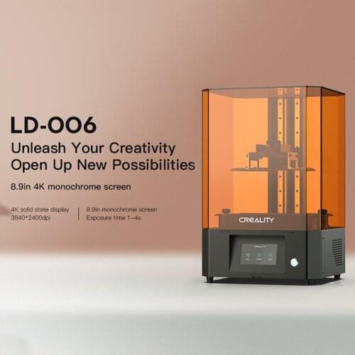 Creality LD-006 4.3 Inch Touchscreen LCD 3D Printer UV Photocuring 192x120x250mm Printing Size 4K Monochrome Built-in Air Filter