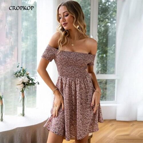 CROPKOP Women's Beach Sundresses