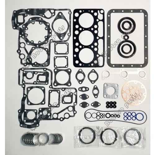 D750 D750-B Full Overhaul Gasket Kit With Piston Ring Crankshaft Main Bearing Connecting Rod Bearing For Kubota Tractor Engine