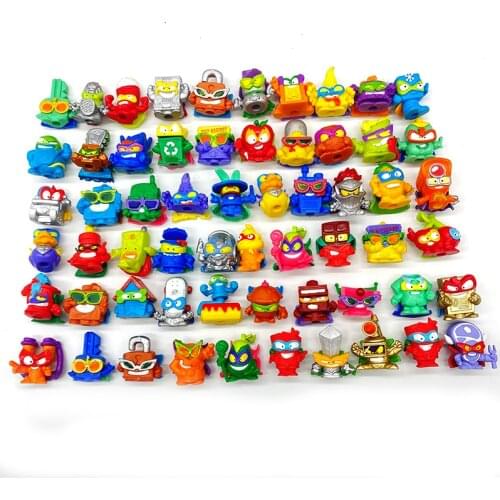 10-30Pcs Superzings Action Figures 3CM Super Zings Garbage Truck Toy Trash Collection Model Kids Gift Toys