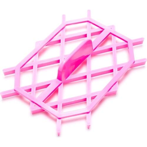 Creativity Fondant Quyi Cake Printing Mould-Butterfly Lattice Diamond Hollow Cutting Single Handle Baking Mould