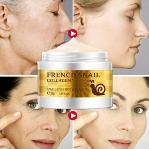 Skin Care Set Snail Collagen Face Serum Lifting Anti Aging Anti Eye Bags Remove Wrinkles Moisturizer Korean Care