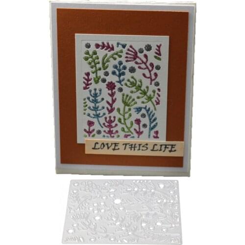 Leaves New Metal Dies Cutting Die Cut DIY Decorative Embossing Scrapbooking Rectangle Craft Stamps Stencil