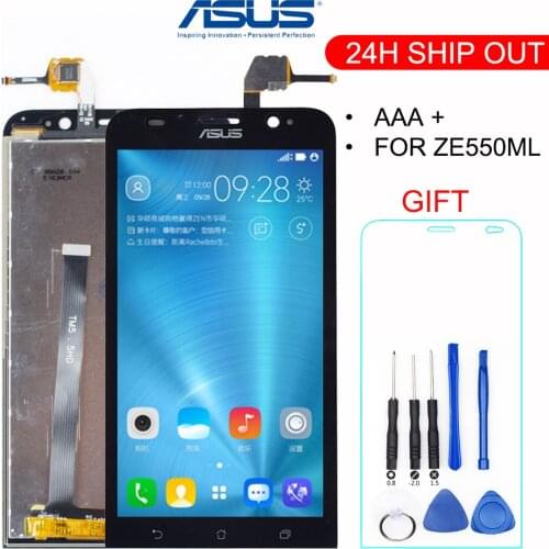 Original Tested 1280x720 For ASUS Zenfone 2 ZE550ML LCD Touch Screen Digitizer For ASUS Zenfone 2 ZE550ML LCD Display