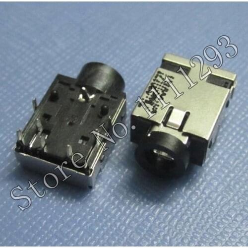 10pcs/lot Headphone MIC Jack Connector for Asus A40J X42J K42F K42JB K42JE K42JR K42JZ motherboard etc Combo Audio Port
