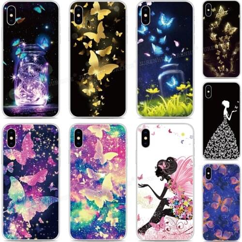 Butterfly Fairy Soft TPU Phone Case For OnePlus 8 Pro 5G OnePlus8 Fundas For OnePlus One 6 7 7T Pro Capa Silicone Back Cover