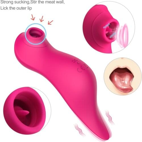 Clit Sucker Vibrator For Women Vagina Sucking Stimulator Licking Female Blowjob Sex Toys For Adult Nipple Massager Masturbator