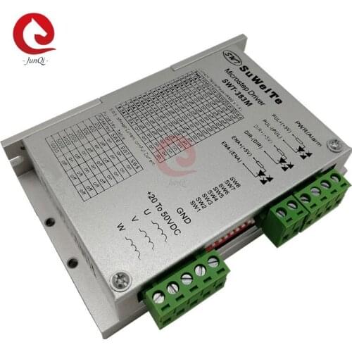 High subdivision 3-phase stepping motor driver SWT-383M, suitiable for 57mm~86mm 3-phase stepping motor