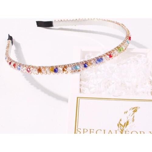 1PC Elegant Alloy Rhinestone Hair Bands Fashion Crystal Creative Princess Womens Hair Accessories HeadWear