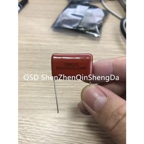 10PCS/LOT CBB22 630V225J 630V 2.2UF 2200NF P=25MM