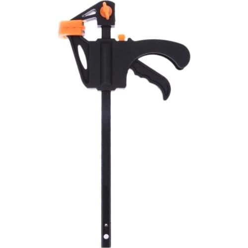 4 Inch Quick Ratchet Release Speed Squeeze Wood Working Work Bar Clamp Clip Kit Spreader Gadget Tool DIY Hand