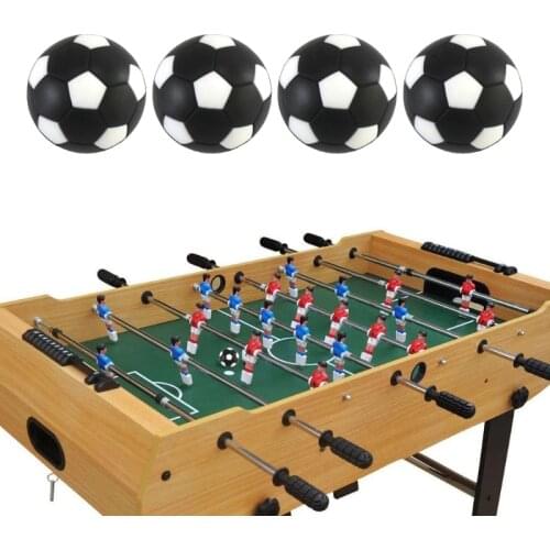 4 Pack of Smooth Foosballs for standard Foosball Accessory Tables & Classic Tabletop Soccer Game Balls Replacements