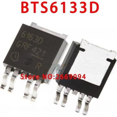 5PCS /10PCS /50PCS /100PCS BTS6133D IC HIGH SIDE PWR SWITCH DPAK-5 6133 BTS6133 TO-252