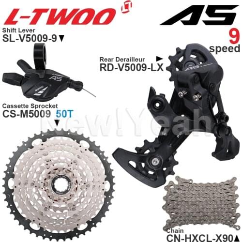 SHIMANO DEORE M5100 M5120 11v Groupset Shifter Rear Derailleur SHADOW RD - 1x11-speed Cassette Chain Original parts for MTB bike