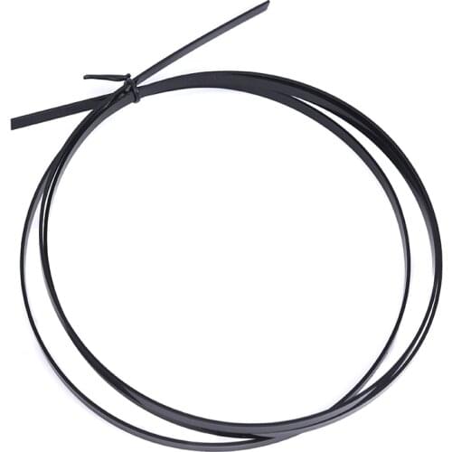 White/black/yellow ABS Guitar Binding Inlay Purfling Strip 165* 0.6* 0.15cm