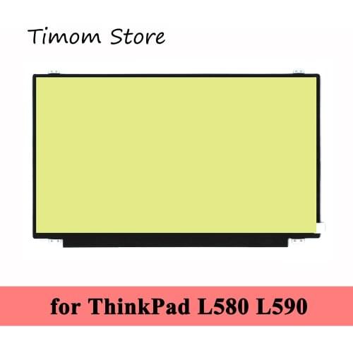 For L580 20LW 20LX Lenovo ThinkPad L590 20Q7 20Q8 15.6 Laptop LCD Matrix HD 1366 768 TN FHD 1920 1080 IPS eDP 30pin Slim Display