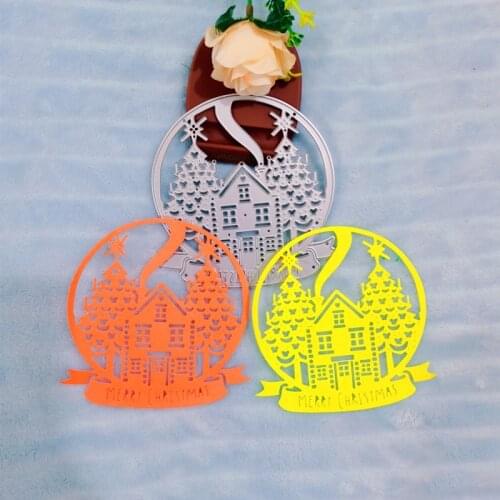 Beautiful house Metal Cutting Dies for DIY Scrapbooking Album Paper Cards Decorative Crafts Embossing Die Cuts