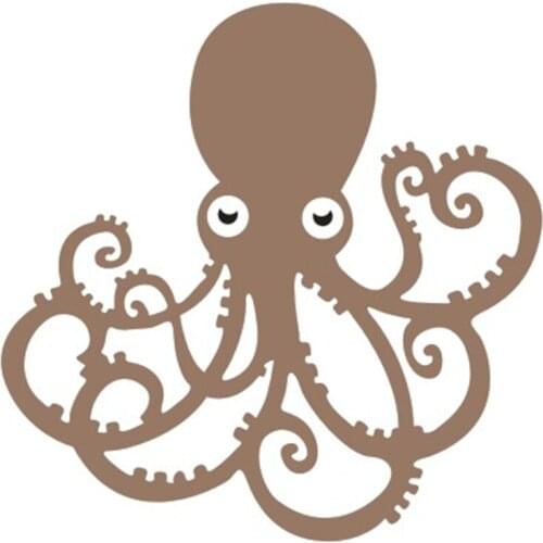 Metal octopus paper die cutting dies for Scrapbooking/DIY Easter wedding Halloween Easter card