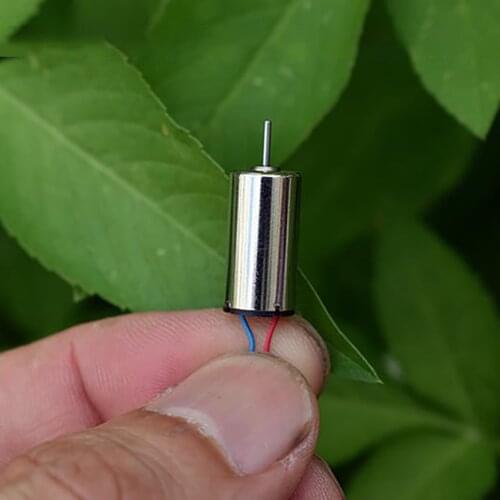 Double Ring Coreless Motor 816 Hollow Cup Motor DC3.7V 48000 rpm High Speed High Torque for Aircraft Model Shaft Diameter 0.8mm