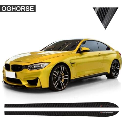 M Performance Side Stripe Skirt Sticker Decal for BMW F30 F31 X5 F15 X6 F16 E60 F32 F34 F22 E90 F10 F11 F01 F02 G30 Z4 E89 F20