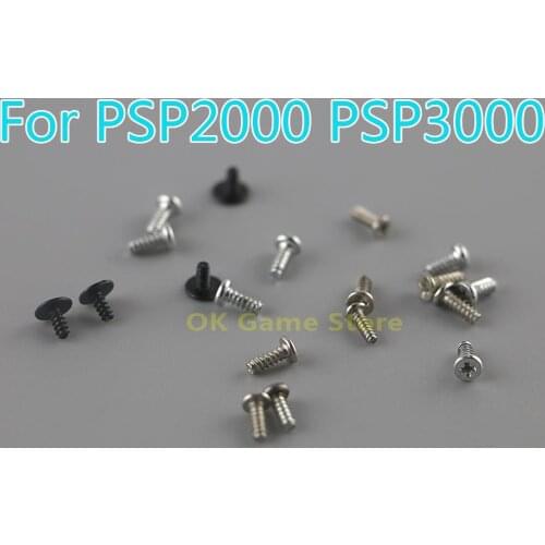 1set Complete Full Screw Set FOR PSP2000 PSP3000 Full set of screws For PSP 2000 3000 PSP2000 PSP3000