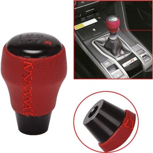 6 Speed MT Car Gear Shift Knob Stick Ball Head Change Lever Knob for Honda Civic Type R 2017-2019 08U92-TEA-110
