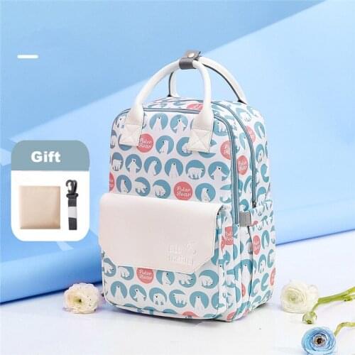 Baby Nappy Health Bag Stroller Diaper Storage Pouch Insulation Bottles Maternity Nurse Packages Female Backpack For Traveling