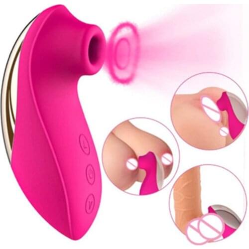 Sex Shop hot style Butt Suck Clitoris Suck Stimulator Vibrator Clitoris Silicon Wireless G-spot Vibrator Female Masturbation Dev