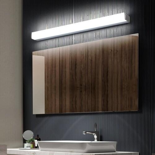 Mirror light cabinet wall lamp led bathroom dresser personality Nordic wash table dressing table European lighting fixture led