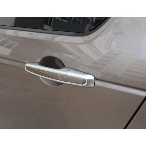 ABS Matte Exterior Door Handle Cover Trim 8pcs For Land Rover Discovery 5 2017 For Land Rover Discovery Sport 2015-2017