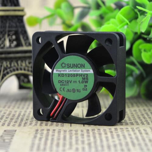 ADDA KD1205PHV2 DC12V 1.0W 5cm 3 wire silence cooling fan 50x50x15mm