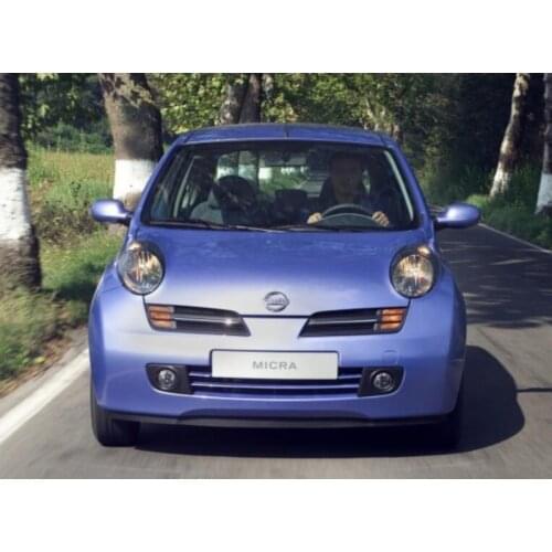 Front turn light For Nissan Micra mk3 K12 hatchback 03-10 fog parking light rear turn stop Back-up bulb Car Led Lamp Canbus 2pc