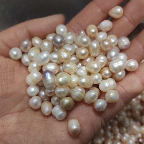 White Genuine Freshwater Pearl Sterling Natural pearls are used for decorative Reiki healing